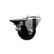 Service Caster 3'' Soft Rubber Wheel Swivel Bolt Hole Caster with Posi Lock Brake SCC-BH20S314-SRS-PLB - alternate 1